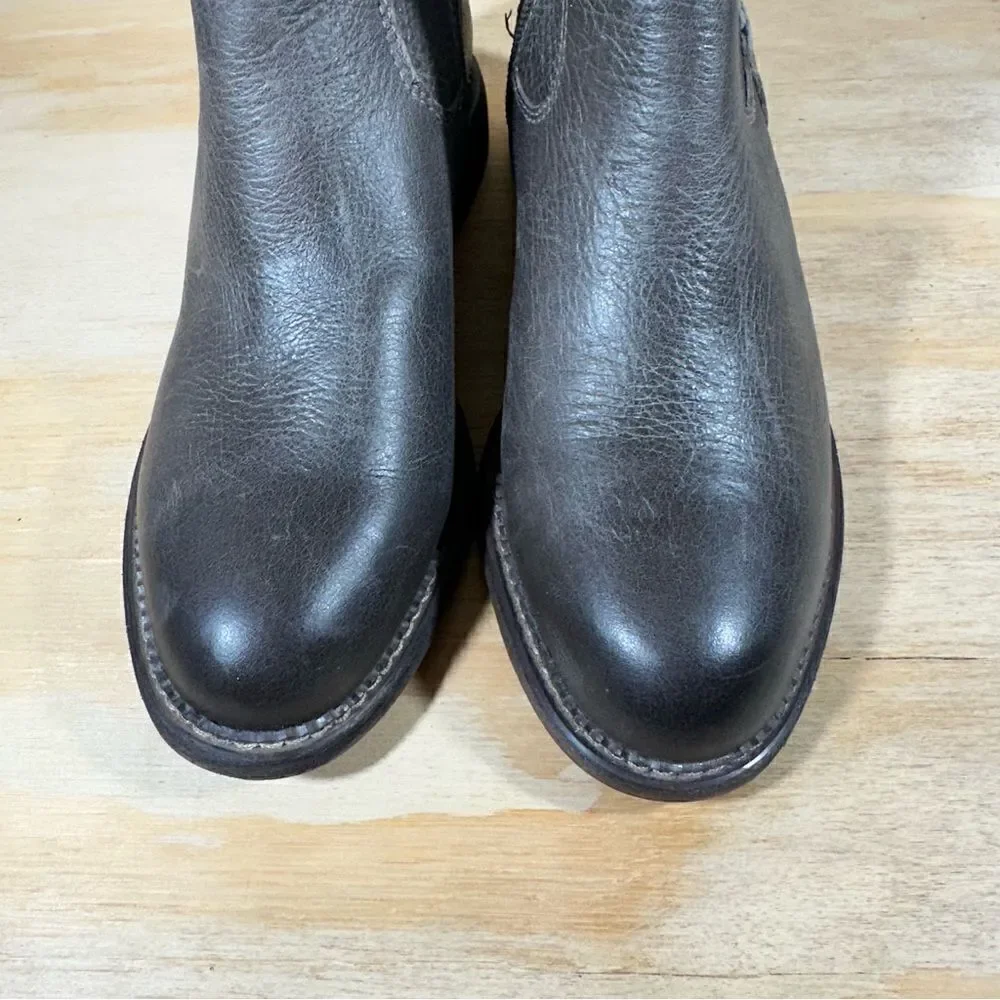 Franco Sarto Leather Ankle Boots Women’s Size 6.5